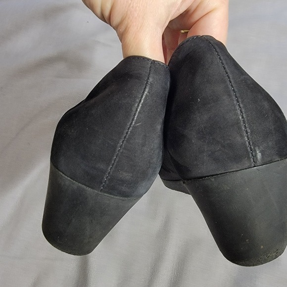 Arche France Slip On Wedge Black Nubuck Shoes Pumps Size 9.5‎ US 40 EU Comfort - Picture 12 of 16